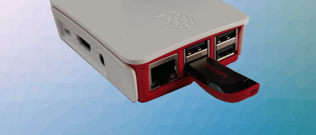Raspberry Pi USB-Stick Beitrag