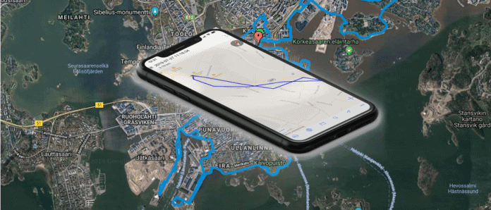 Google Maps und iphone Beitrag