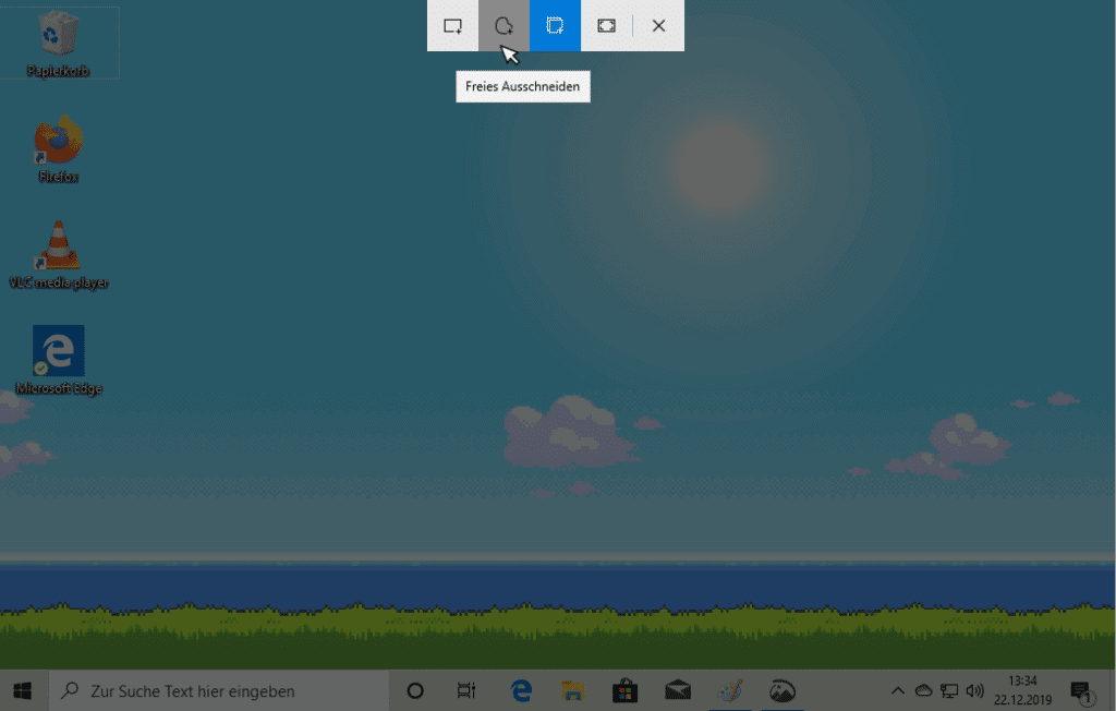 Windows 10 Screenshots beliebiger Bildschirmbereiche erstellen