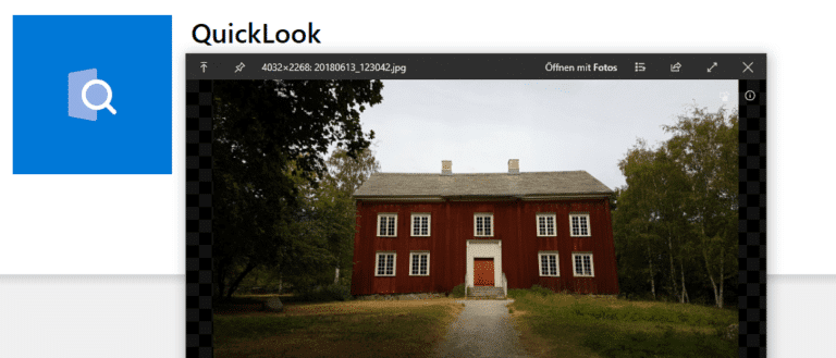 Quicklook windows 10 как пользоваться