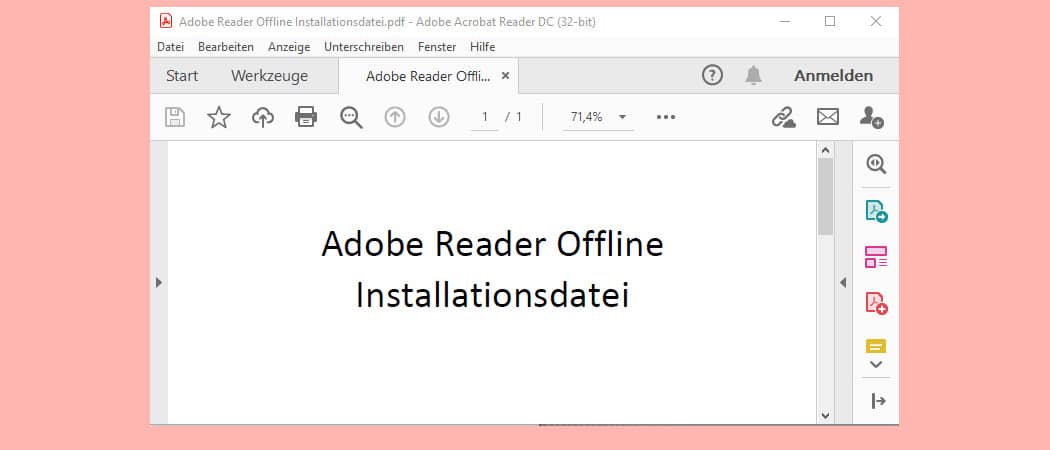 adobe reader x offline installer