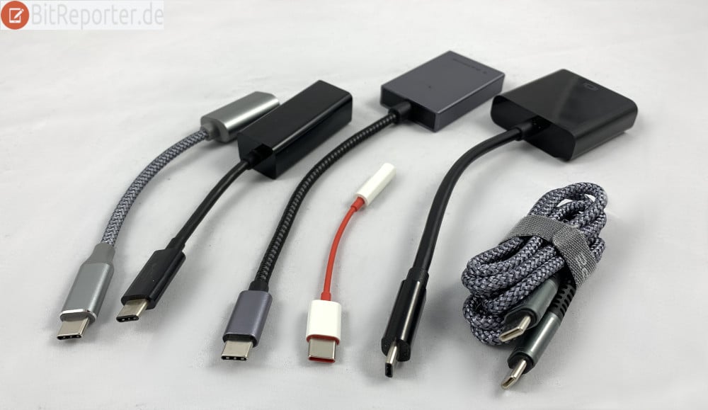 Die wichtigsten Kabel und Adapter mit USB-C