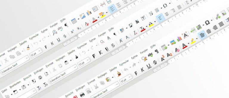 LibreOffice Toolbar-Icons anpassen