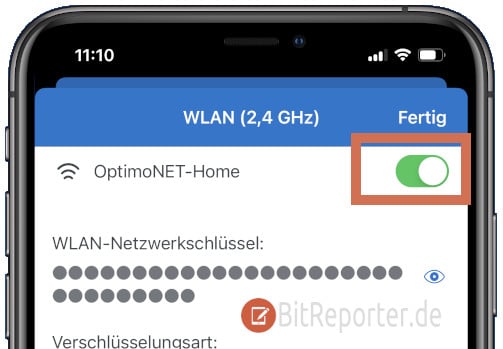 FritzBox WLAN mit MYFritz-App deaktivieren