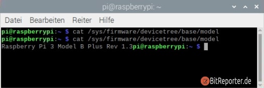 Raspberry Pi Modell herausfinden