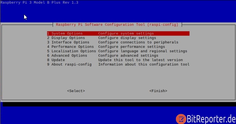 raspi-config Raspberry Pi Konfiguraton über Kommandozeile